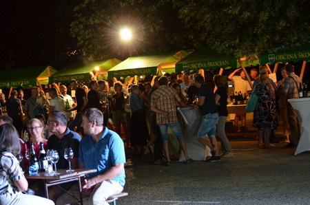 Večer vina, penine in glasbe
